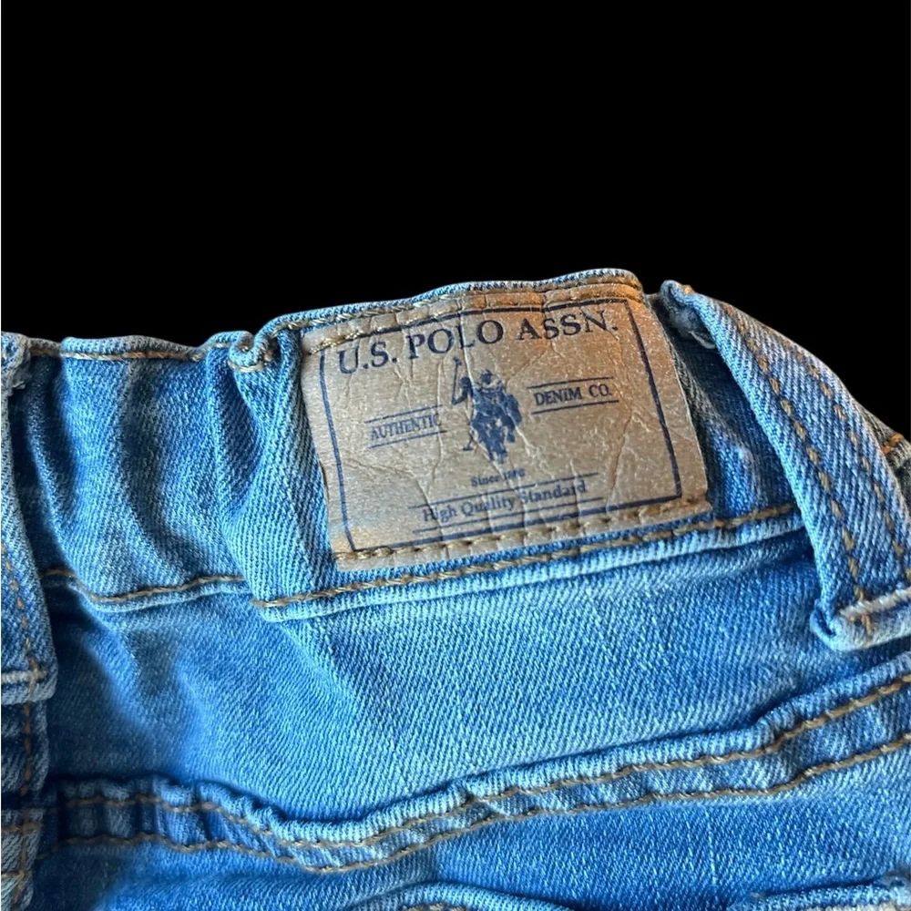 🌞U.S. Polo Assn. Kids Denim Blue Shorts